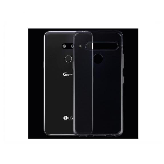 FUNDA CARCASA GEL TPU PARA LG G8 THINQ TRANSPARENTE