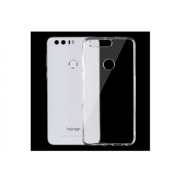 FUNDA CARCASA GEL TPU PARA HUAWEI HONOR 8 TRANSPARENTE