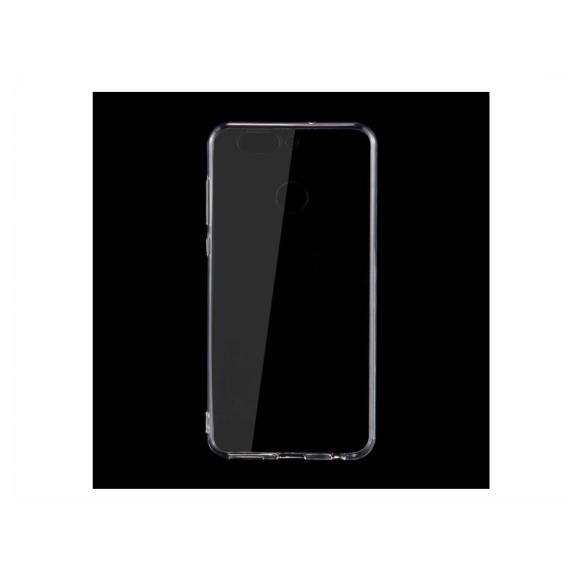 FUNDA CARCASA GEL TPU PARA HUAWEI NOVA 2 PLUS TRANSPARENTE