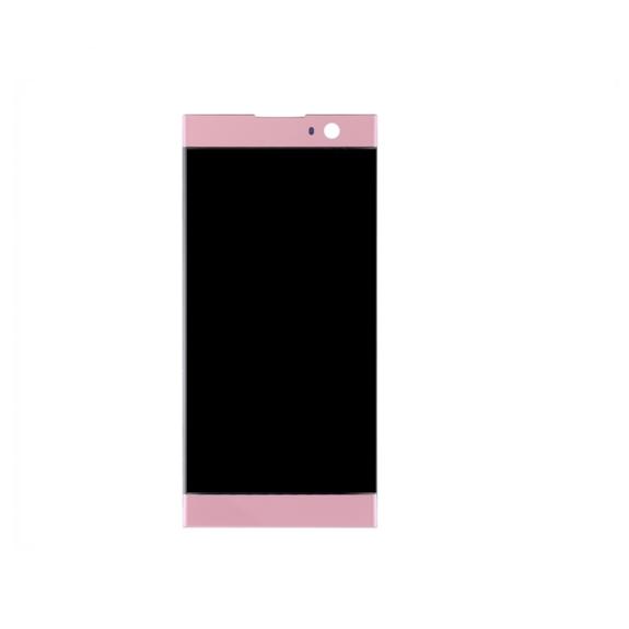 PANTALLA TACTIL LCD COMPLETA PARA SONY XPERIA XA2 ROSA SIN MARCO