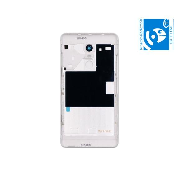 TAPA TRASERA CUBRE BATERIA PARA LENOVO K6 NOTE PLATA