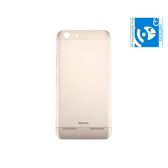 TAPA TRASERA CUBRE BATERIA PARA LENOVO VIBE K5 DORADO