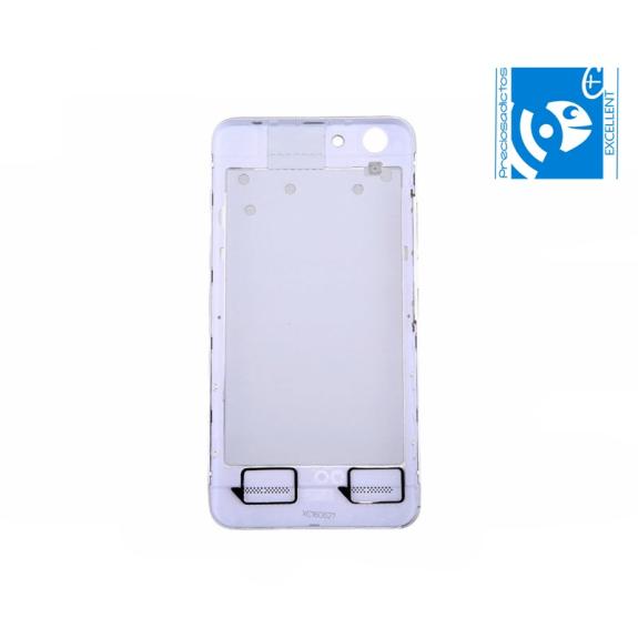 TAPA TRASERA CUBRE BATERIA PARA LENOVO VIBE K5 PLATA