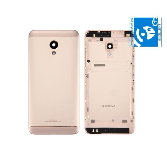 TAPA CUBRE BATERIA CON EMBELLECEDOR PARA MEIZU M5S DORADO