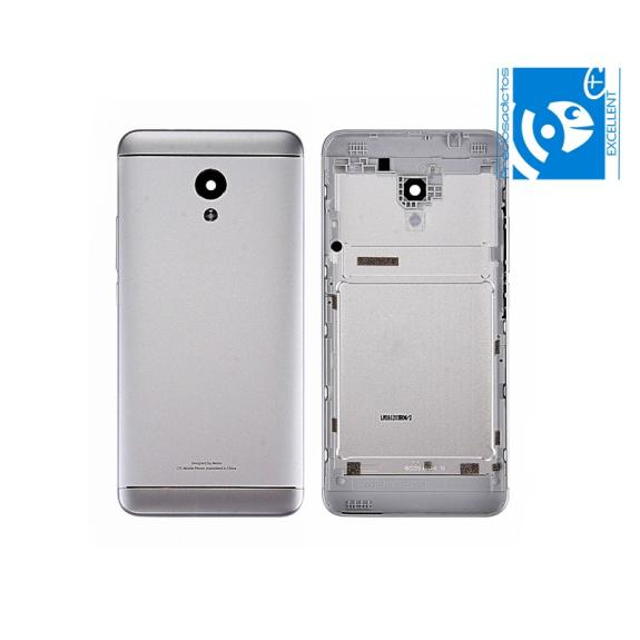 TAPA TRASERA CUBRE BATERIA CON EMBELLECEDOR PARA MEIZU M5S GRIS