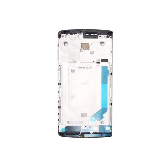 MARCO FRONTAL CUERPO CENTRAL PARA LENOVO VIBE K4 NOTE BLANCO