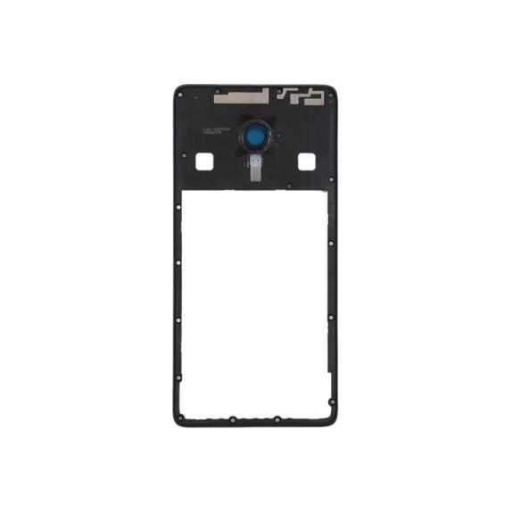 MARCO FRONTAL CHASIS CUERPO CENTRAL PARA LENOVO ZUK Z2 PRO NEGRO