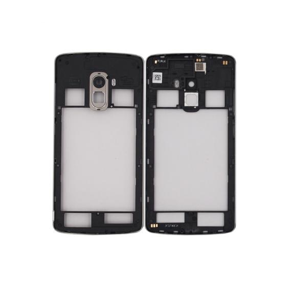 MARCO TRASERO CUERPO CENTRAL PARA LENOVO VIBE K4 NOTE NEGRO