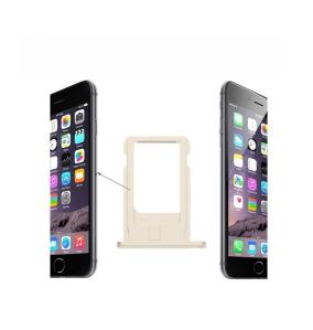 SIM card tray for iphone 6 golden color