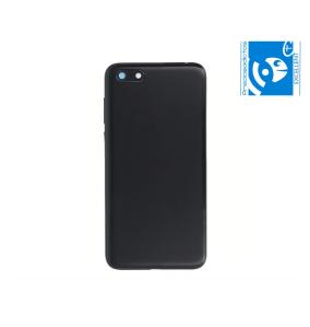 TAPA BATERIA CON LENTE PARA HUAWEI Y5 PRIME 2018 NEGRO