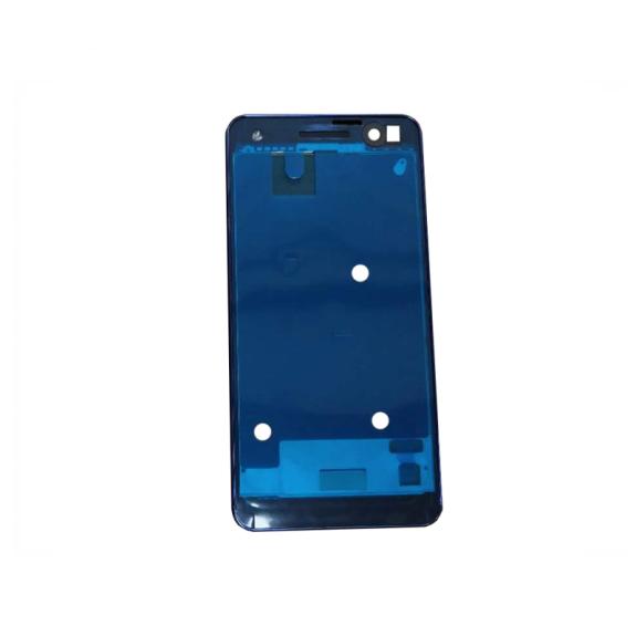 MARCO FRONTAL CUERPO CENTRAL PARA LENOVO VIBE S1 LITE AZUL