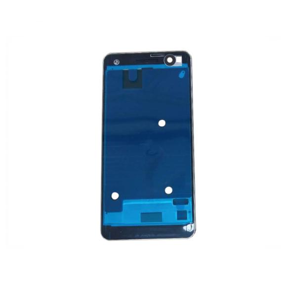 MARCO FRONTAL CUERPO CENTRAL PARA LENOVO VIBE S1 LITE PLATA