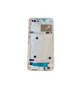 MARCO FRONTAL CUERPO CENTRAL PARA LENOVO VIBE S1 LITE PLATA