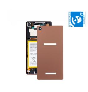 TAPA TRASERA PARA SONY XPERIA Z3  COLOR DORADO MARRON BRONCE