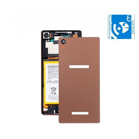 TAPA TRASERA PARA SONY XPERIA Z3  COLOR DORADO MARRON BRONCE