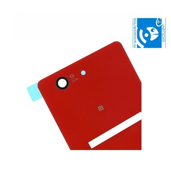 TAPA TRASERA PARA SONY XPERIA Z3 COMPACT ROJO