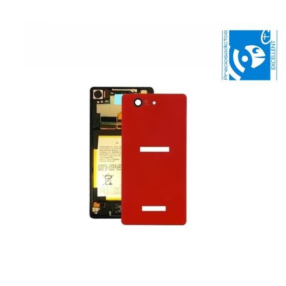 TAPA TRASERA PARA SONY XPERIA Z3 COMPACT ROJO