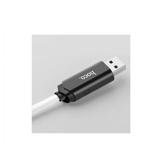 CABLE DEL CARGADOR Y DATOS CON CONECTORES DE USB A TIPO C BLANCO