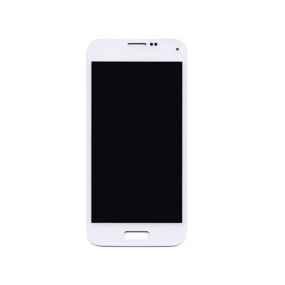 Pantalla para Samsung Galaxy S5 Mini blanco sin marco