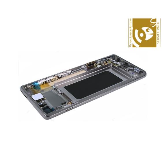 Pantalla SERVICE PACK para Samsung Galaxy S10 Plus gris