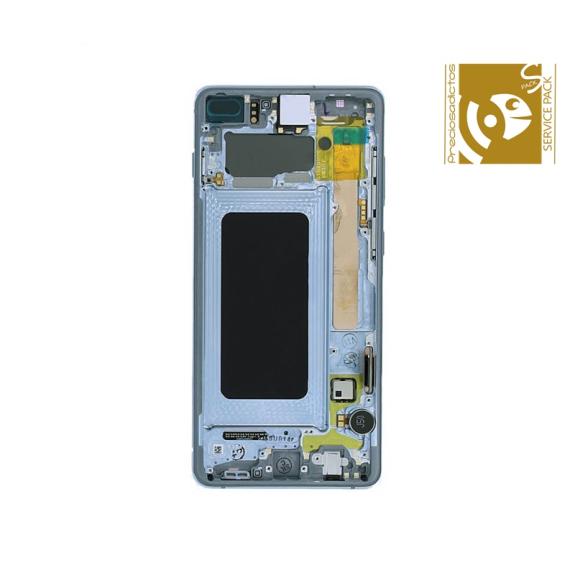 Pantalla SERVICE PACK para Samsung Galaxy S10 Plus verde