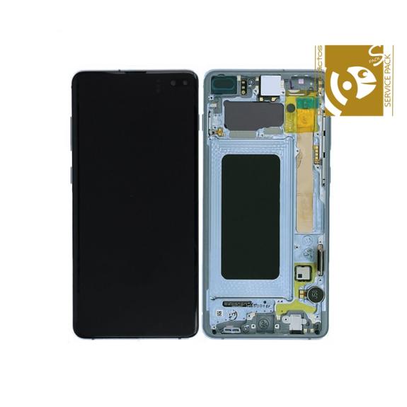 Pantalla SERVICE PACK para Samsung Galaxy S10 Plus verde