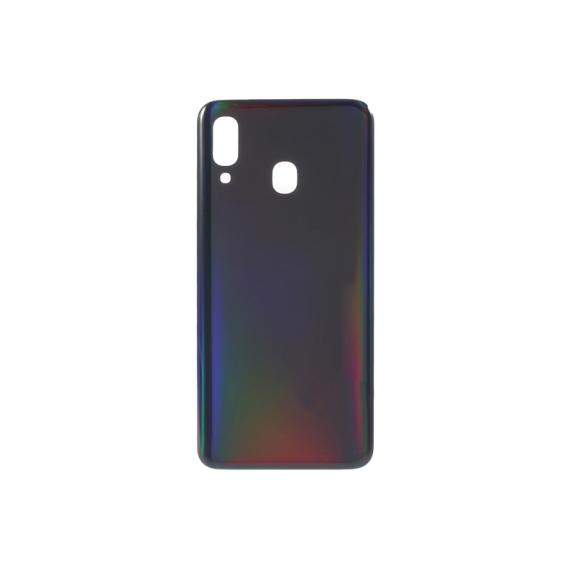 Tapa para Samsung Galaxy A40 negro aurora