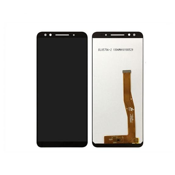 Pantalla para Alcatel 3X negro sin marco