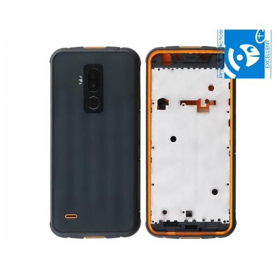 TAPA TRASERA CUBRE BATERIA PARA ULEFONE ARMOR 5 NEGRO