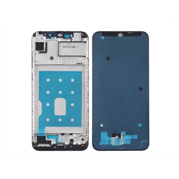 MARCO FRONTAL CHASIS CUERPO CENTRAL PARA HUAWEI Y7 2019 NEGRO
