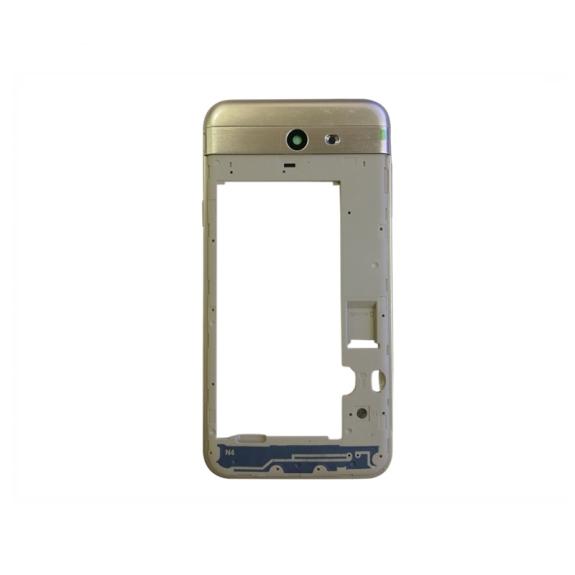 Marco para Samsung Galaxy J7 V dorado