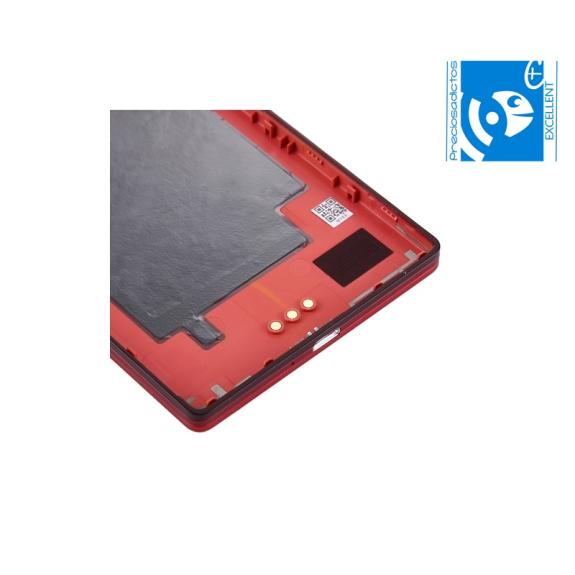 TAPA CUBRE BATERIA PARA LENOVO VIBE X2 ROJO