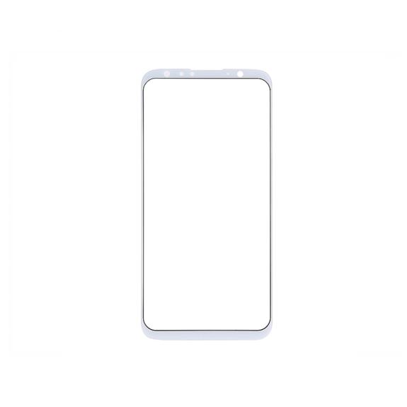 CRISTAL FRONTAL DE PANTALLA PARA MEIZU 16X BLANCO