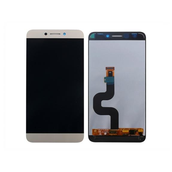 PANTALLA TACTIL LCD COMPLETA PARA LEAGOO T8S DORADO SIN MARCO