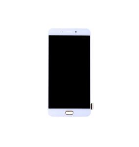 Tactile LCD screen full for OPPO R9S Plus white without frame