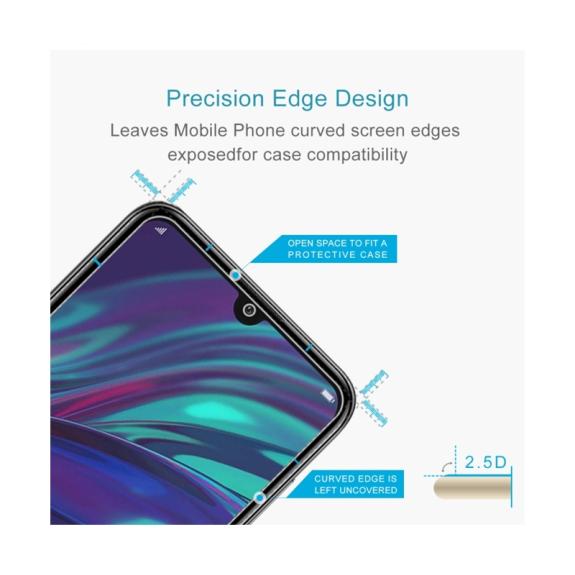 PROTECTOR DE PANTALLA CRISTAL TEMPLADO PARA HUAWEI Y7 2019