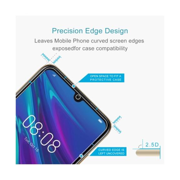 PROTECTOR DE PANTALLA CRISTAL TEMPLADO PARA HUAWEI Y6 2019