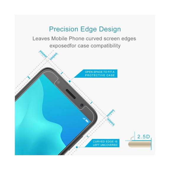 PROTECTOR DE PANTALLA CRISTAL TEMPLADO PARA HUAWEI Y5 PRIME 2018