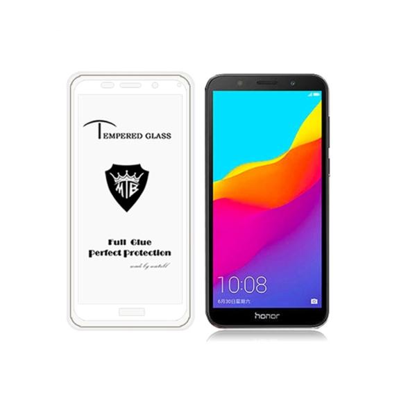 PROTECTOR PANTALLA CRISTAL TEMPLADO PARA HUAWEI HONOR 7S BLANCO