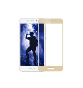 PROTECTOR PANTALLA CRISTAL TEMPLADO PARA HUAWEI HONOR 6A DORADO