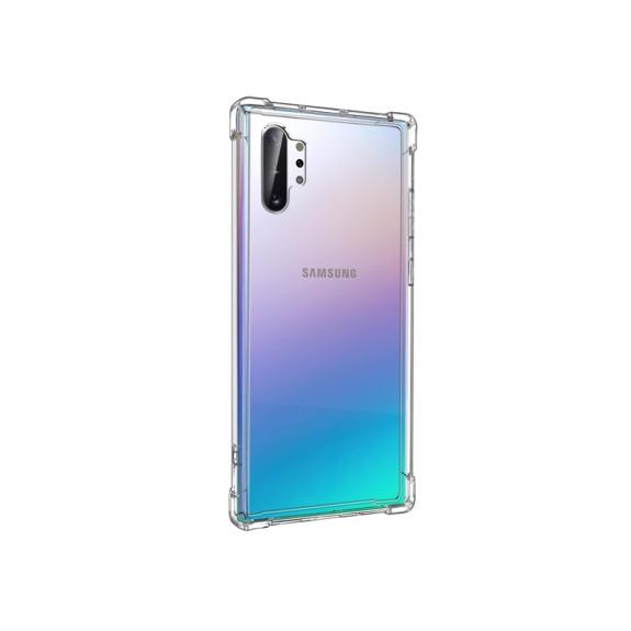 FUNDA GEL TPU PARA SAMSUNG NOTE 10 PLUS / TRANSPARENTE