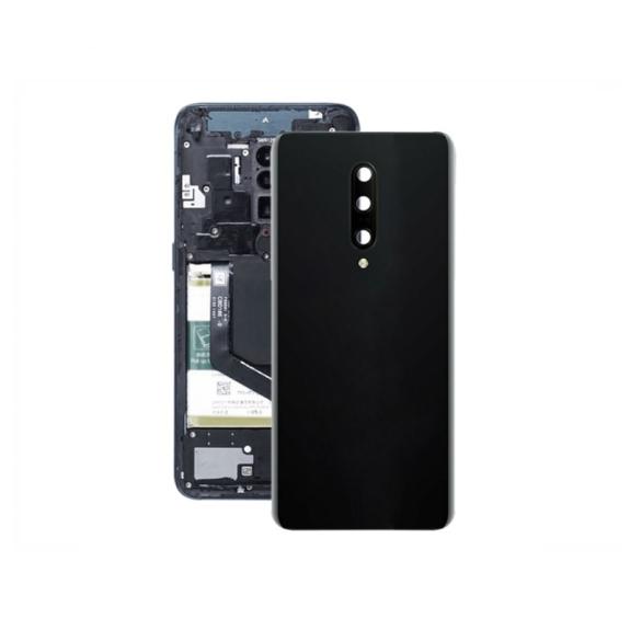 TAPA TRASERA CUBRE BATERIA CON LENTE PARA ONEPLUS 7 PRO NEGRO