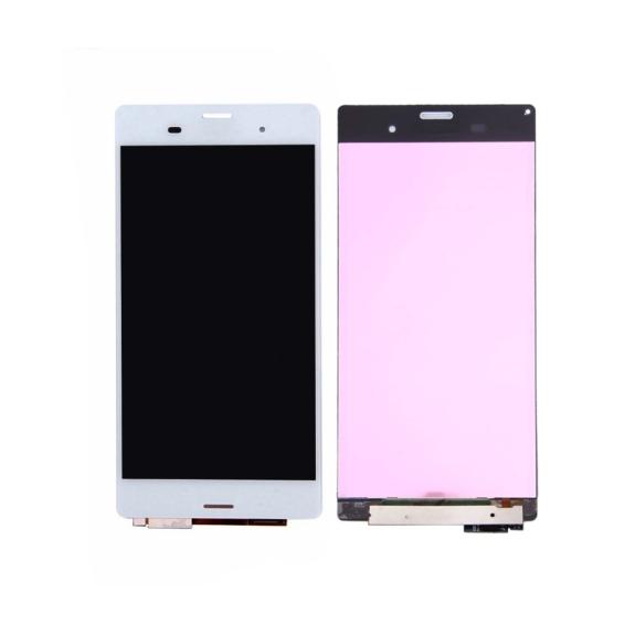 PANTALLA COMPLETA PARA SONY XPERIA Z3  COLOR BLANCO SIN MARCO