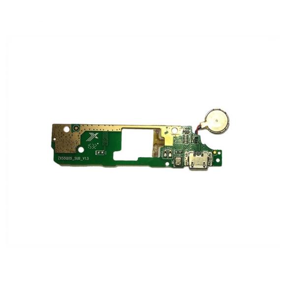 PLACA DOCK DE CARGA, VIBRADOR Y MICROFONO PARA ZTE V3 YOUTH