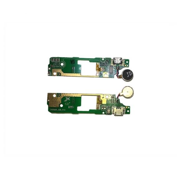 PLACA DOCK DE CARGA, VIBRADOR Y MICROFONO PARA ZTE V3 YOUTH