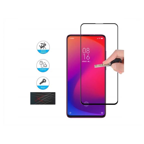 CRISTAL TEMPLADO XIAOMI MI 9T / REDMI K20 / REDMI K20 PRO NEGRO