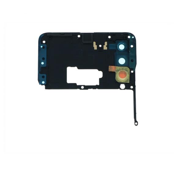 Soporte de placa con lente para Huawei Honor 20I negro
