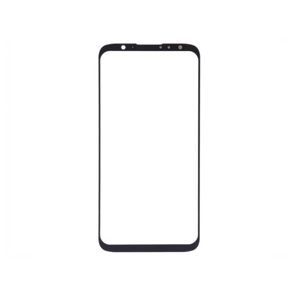 CRISTAL FRONTAL DE PANTALLA PARA MEIZU 16 PLUS NEGRO