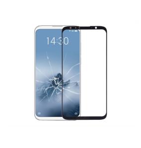 CRISTAL FRONTAL DE PANTALLA PARA MEIZU 16 PLUS NEGRO