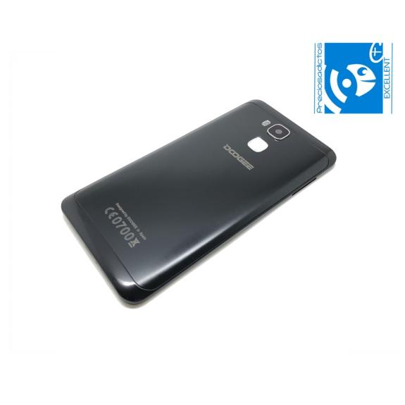 TAPA TRASERA CUBRE BATERIA PARA DOOGEE Y6 NEGRO